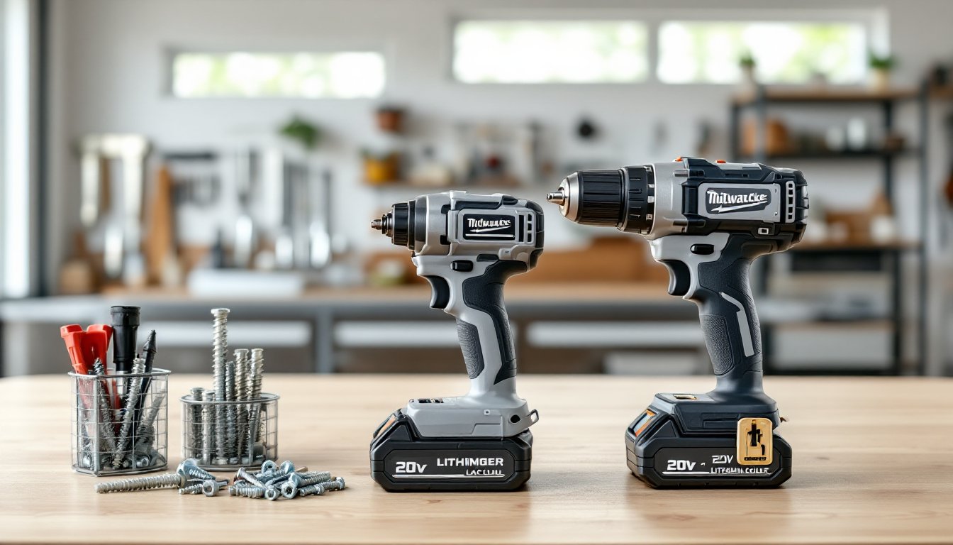 drill and impact driver